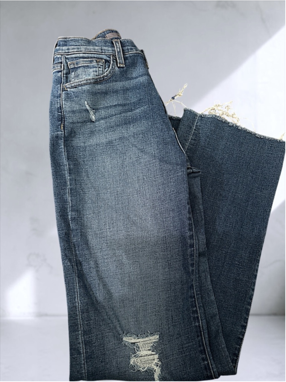 Joe’s Jeans High Rise Wide Leg Jeans – Belenos Wash – Size 25 - Picture 9 of 10